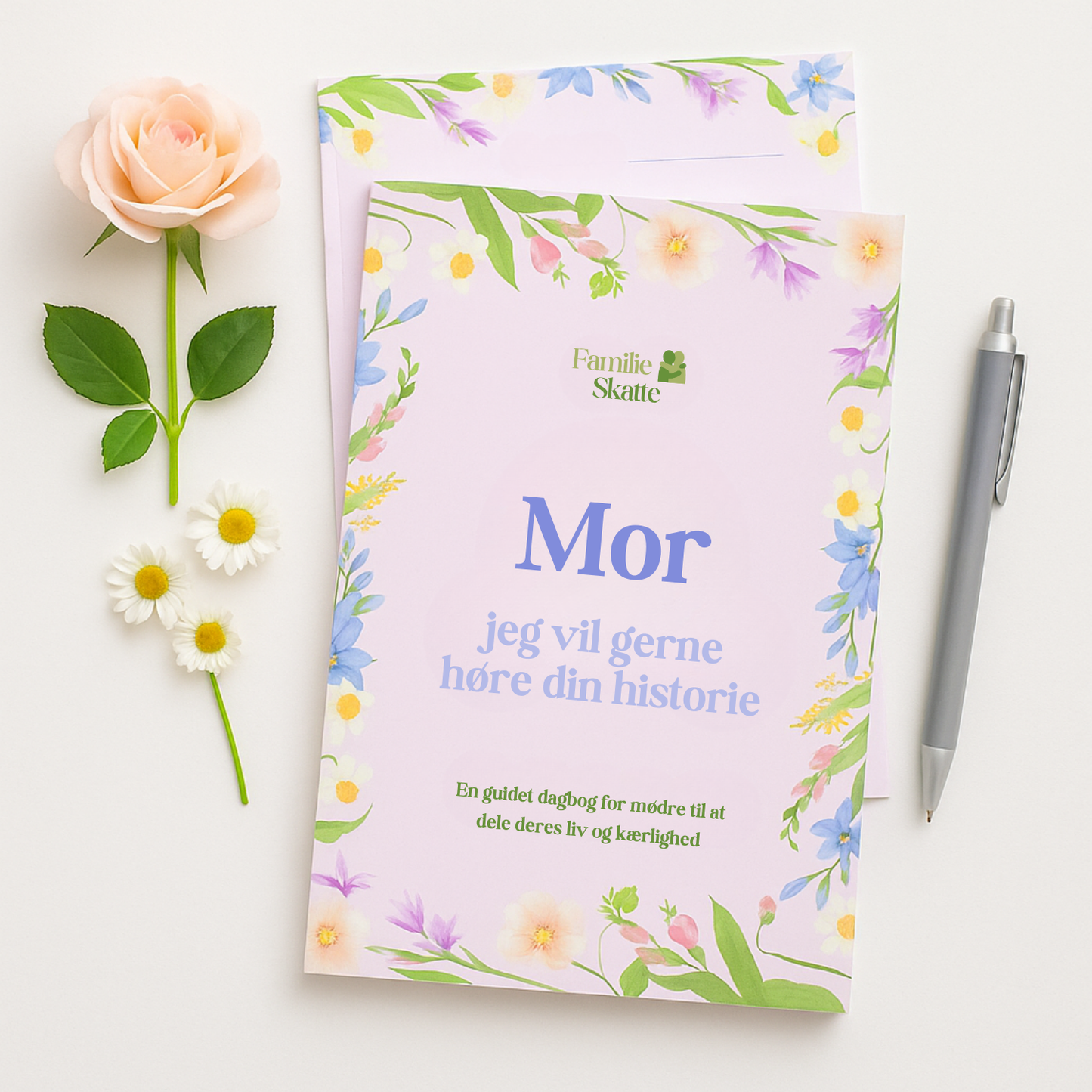 Mors minder – en guidet dagbog 🩷 BLACK FRIDAY UDSALG 🩷