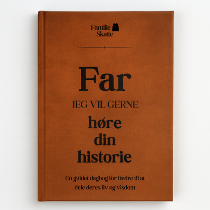 Fars minder – en guidet dagbog 🤎 BLACK FRIDAY UDSALG 🤎
